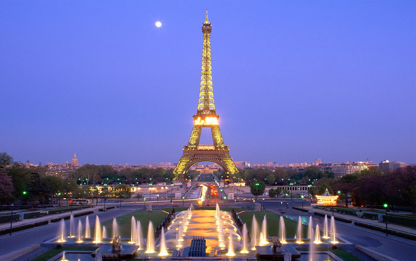 壁纸 法国巴黎，美丽的夜晚，艾菲尔铁塔，城市，晚上，灯光 1920x1200 HD 高清壁纸, 图片, 照片